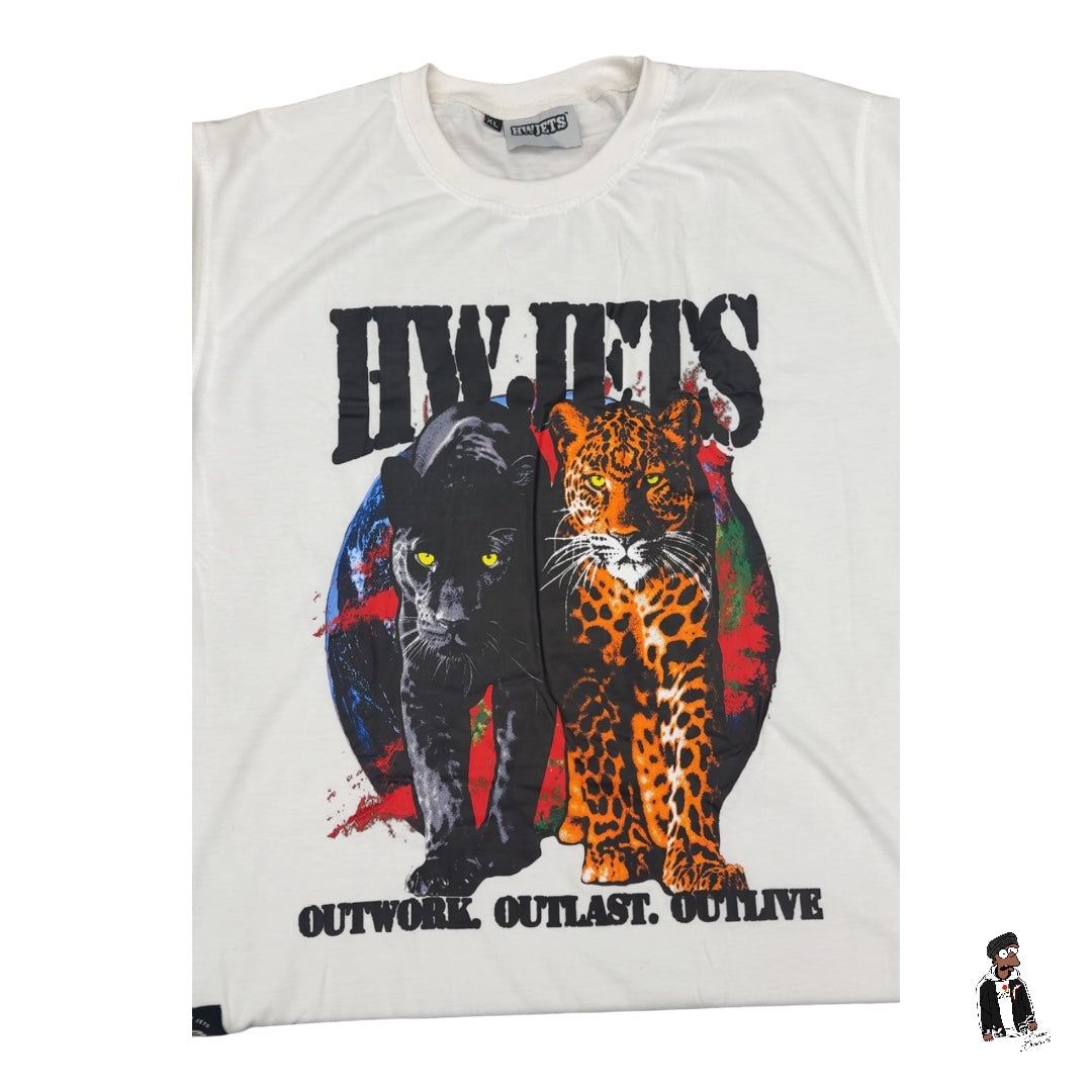 HOLLYWOOD JETS "ONLY FOR THE STRONG" TEE