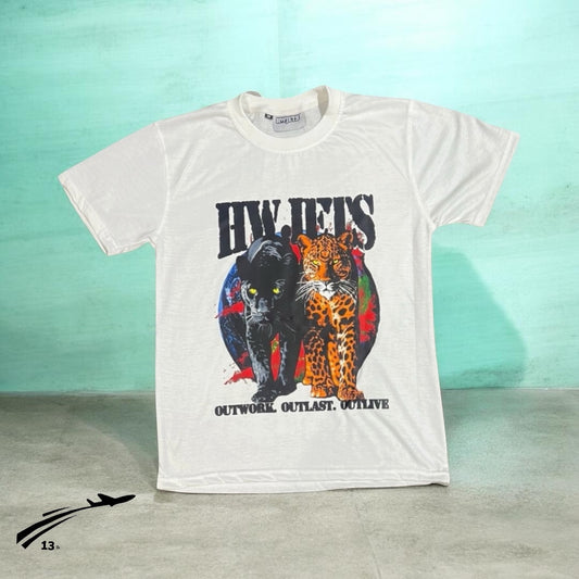 HOLLYWOOD JETS "ONLY FOR THE STRONG" TEE